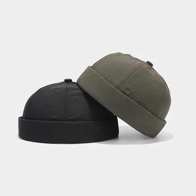 Croogo Rolled Cuff Beanie Hat - Breathable Cotton Summer Cap For Men & Women - View #5