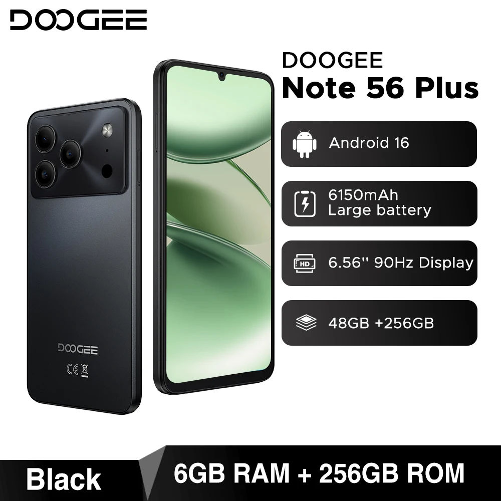 DOOGEE Note 56 Plus 256GB シルバー、ブラック2台 Doogee Note 56 Plus 256 GB - buy smartphone: prices, reviews