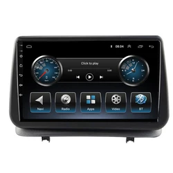 Autoradio Android 12, Navigation GPS, Lecteur Vidéo, Stéréo, 2DIN, Limitation, pour Voiture Renault Clio 3 (2005-2014)