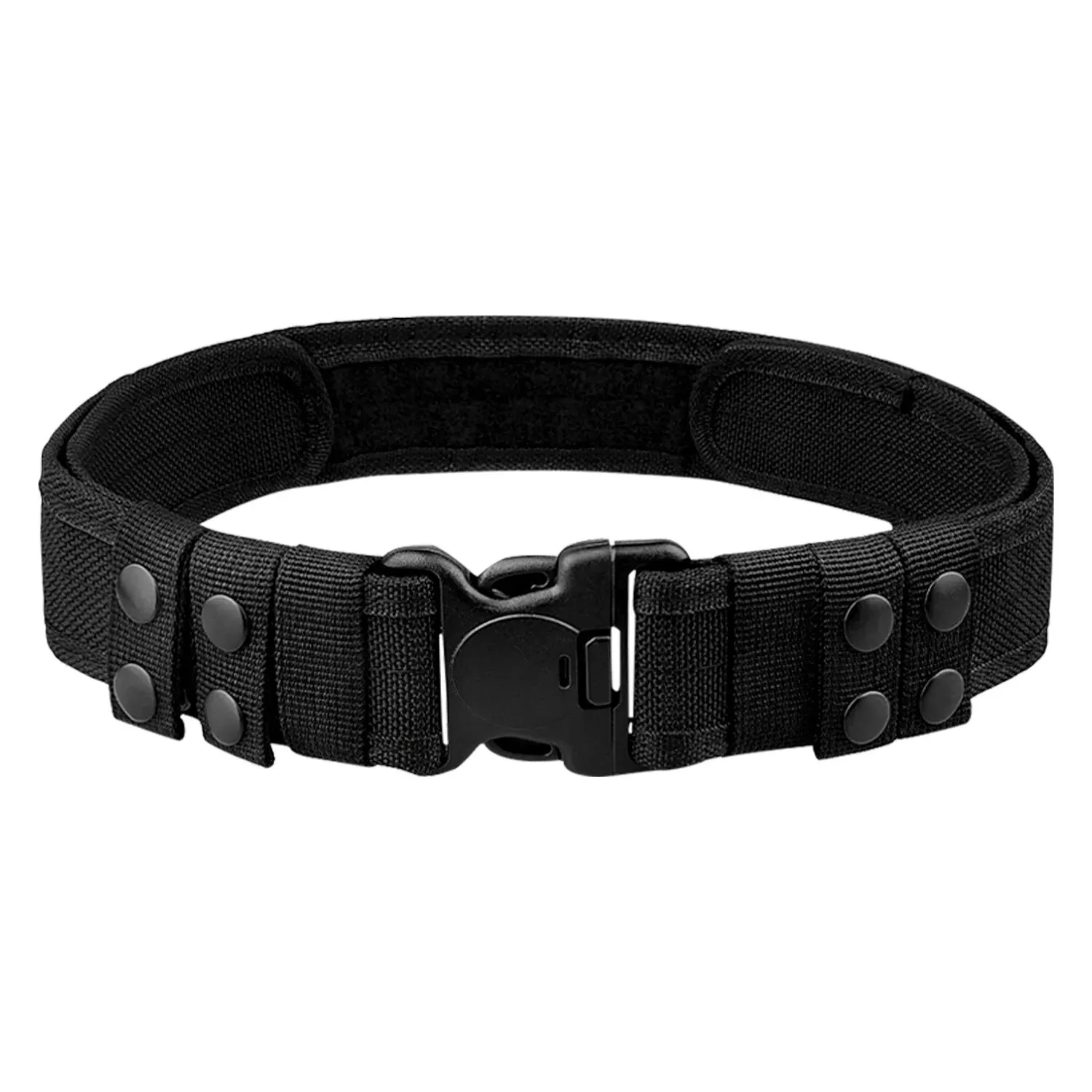Combat Belt Men's Tactical Nylon Belt Belt Loop Quick-Release Buckle Outdoor Activities Hiking Trips