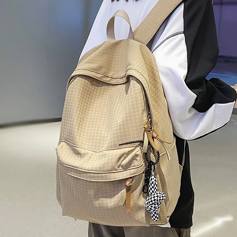 

Нейлоновая Водонепроницаемая школьная сумка для девочек и мальчиков, рюкзак для колледжа для мужчин и женщин, классный модный дорожный портфель для ноутбука для студентов