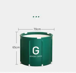 Portable Bathtub Inflatable Folding Large Bath Folded Bucket Adult Tub Baby Children Bathroom Thickening SPA Tubs For Adults