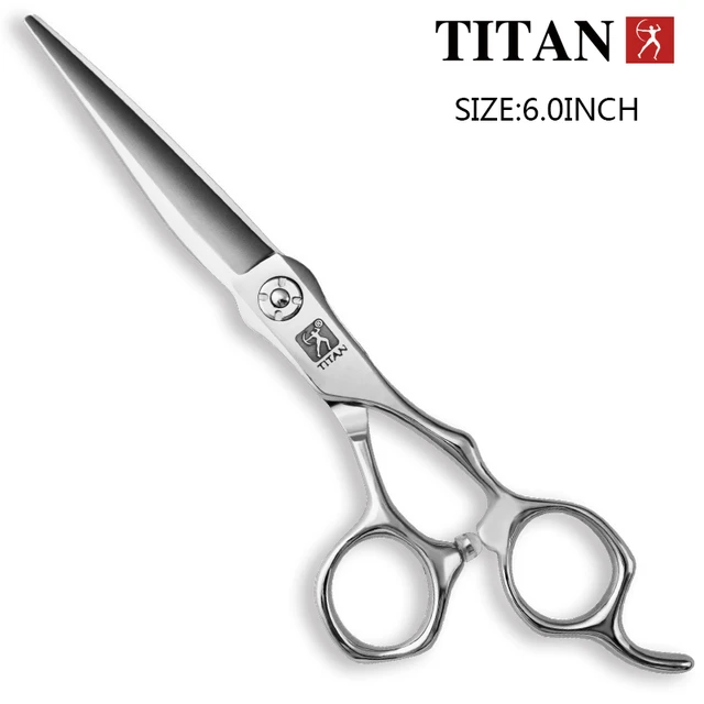 TITAN Professional hair scissors set hairdressing salon cutting tools  barber shears 6.0inch - AliExpress