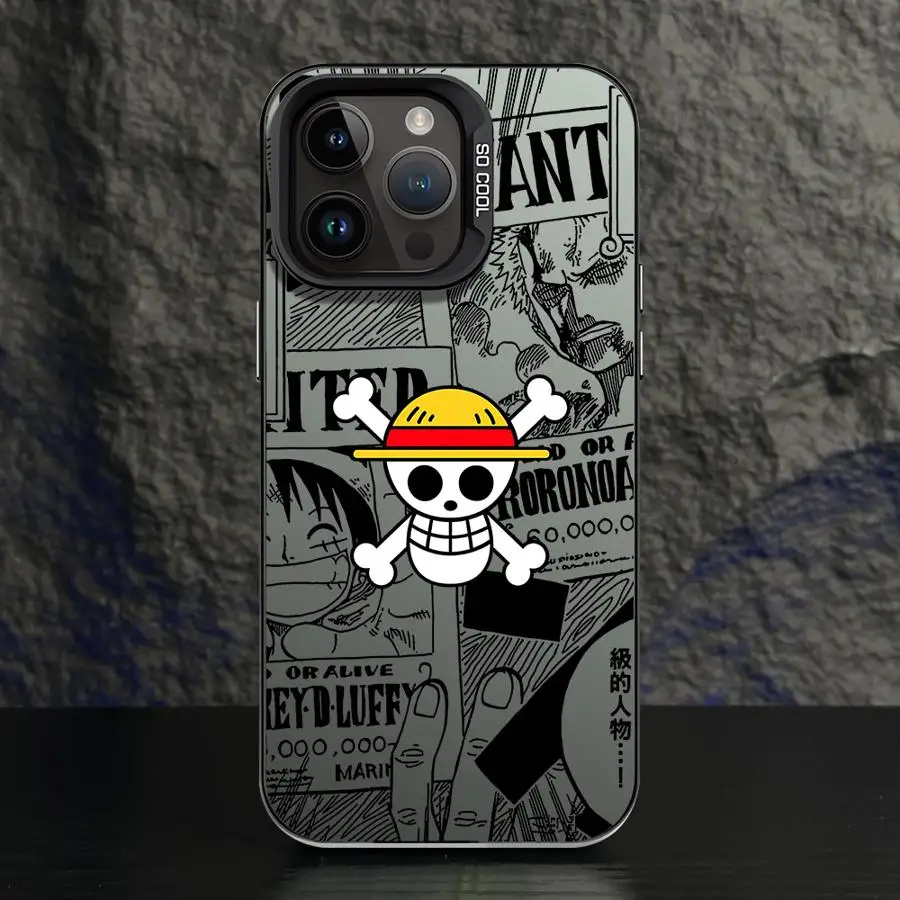 One Piece Bone Logo Protective Phone Case