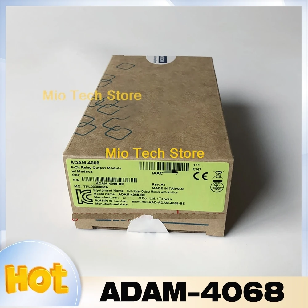 

Для Advantech ADAM-4068 8-way модуль релейного выхода ADAM-4068-BE