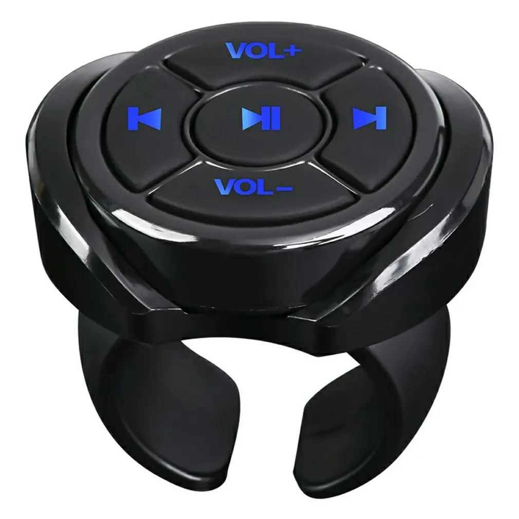 

Wireless Media Button Remote Controller Car Motorcycle Bike Steering Wheel MP3 Music Play For Phone Tablet