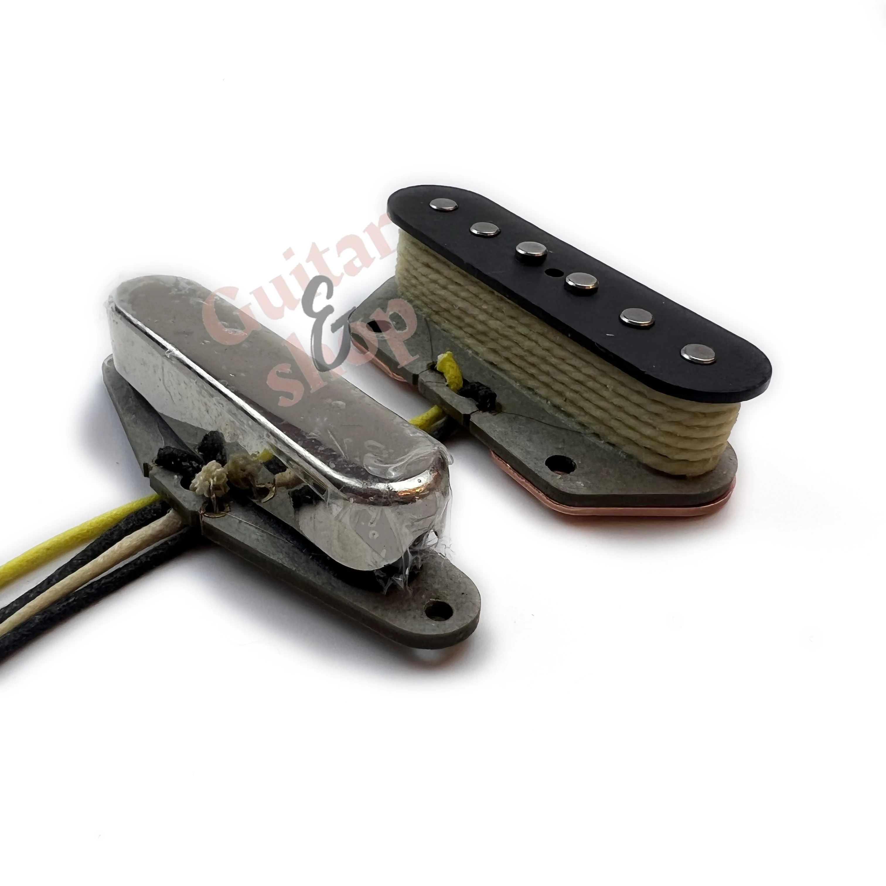 

Vintage Tele 1964 Pickup Alnico 3 Magnet Stagger Pole 7.4K Bridge Pickup for Tele Electric Guitar