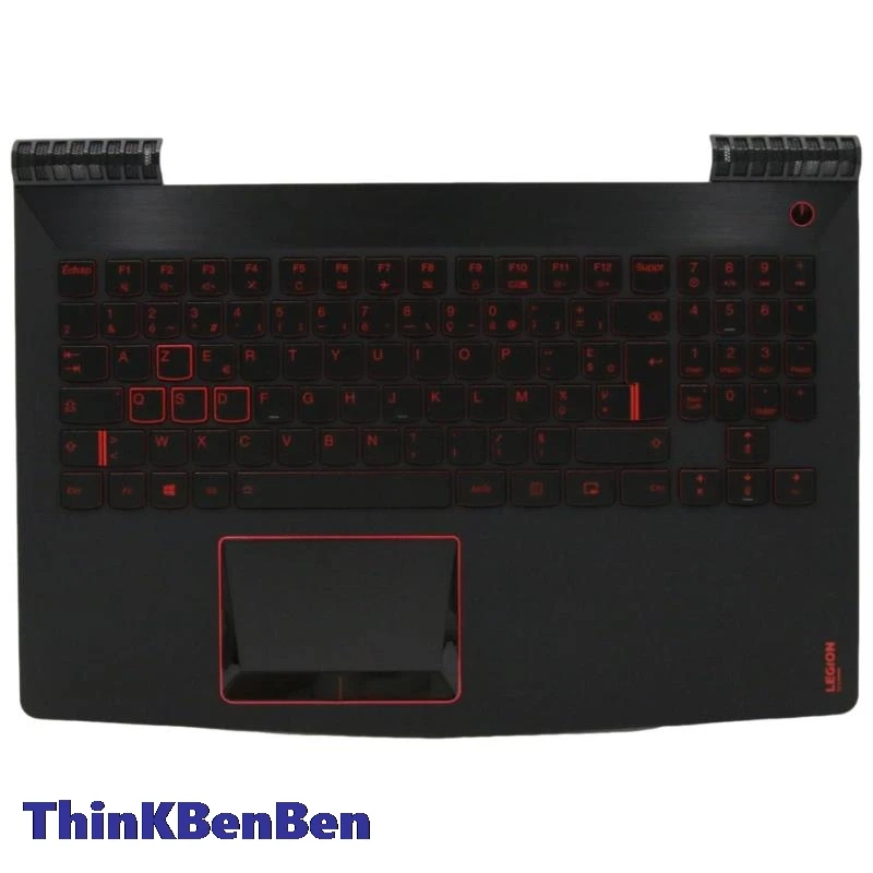 

FR French Black Keyboard Upper Case Palmrest Shell Cover For Lenovo Legion Y520 15 R720 15IKBN 15IKBA 5CB0N00218