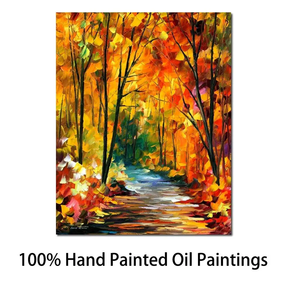 

Modern Art Canvas Landscape Hidden Emotions Palette Knife Oil Painting Artwork High Quality Hand Painted Home Decor