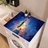 How The D-Green Of Monster G-Grinch Table Drain Pad Tabletop Absorbent Draining Mat Tableware Mats Placemats for Table Decor 3
