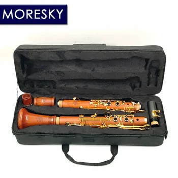 Oehler System clarinet G Redwood Gold plated keys MORESKY M211