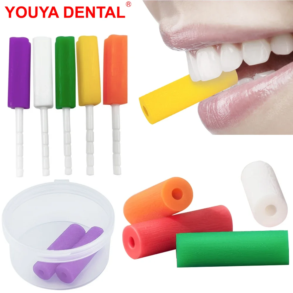 

1Box Dental Teeth Orthodontic Aligner Chewies Silicone Stick Dentistry Bite Tooth Chew Bite Tray Seaters Perfect Smile Oral Care