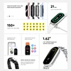 Global Version Xiaomi Smart Band 9 1.62'' AMOLED Ultra Long Battery 21 Days Miband Smart Band with Latest Crystal Bracelet 2