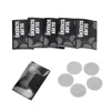 50/100PCS Tobacco Pipe Mesh Filter Silver Screen Hookah Water Pipe 20mm Thick Multifunctional Smoking Accessories 1