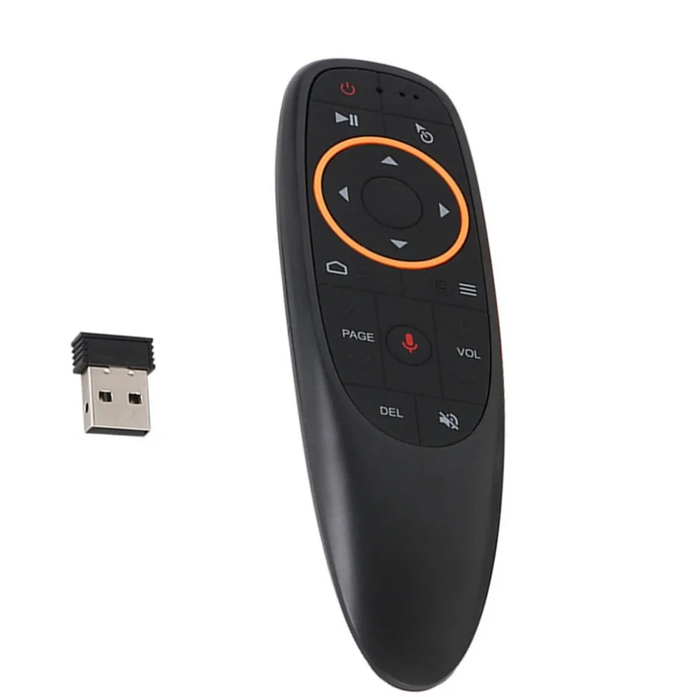 G10S Air Mouse z pilotem 2.4G bezprzewodowy żyroskop dla H96 MAX X88 PRO HK1 Q5 TV Box z androidem X96 DQ03 H98 mini tv stick