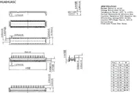 2.54mm x 7.62mm Pitch 3100 14 16 20 Pin Male Header FD IDC Socket Cable Connector 3100-14P 3100-16P 3100-20P 6
