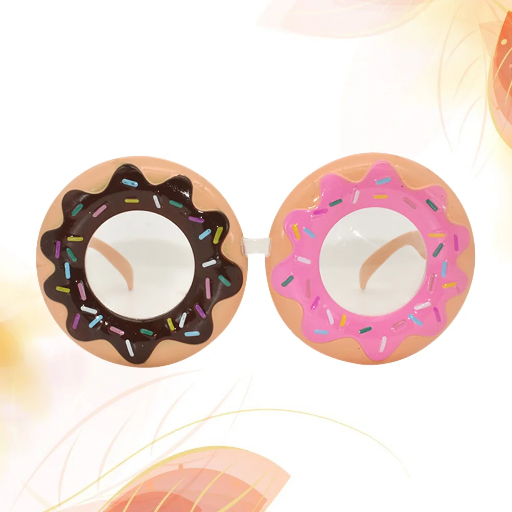 Donut Shaped Funny Eyeglasses Lightweight Prop Glasses For Carnival Party Accessories Photobooth Supplies Characteristic