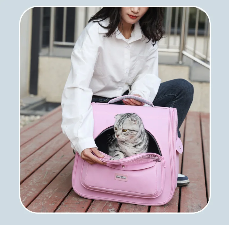 Title 13, Oulylan Pet Cat Backpack Portable Outdoor Carri...