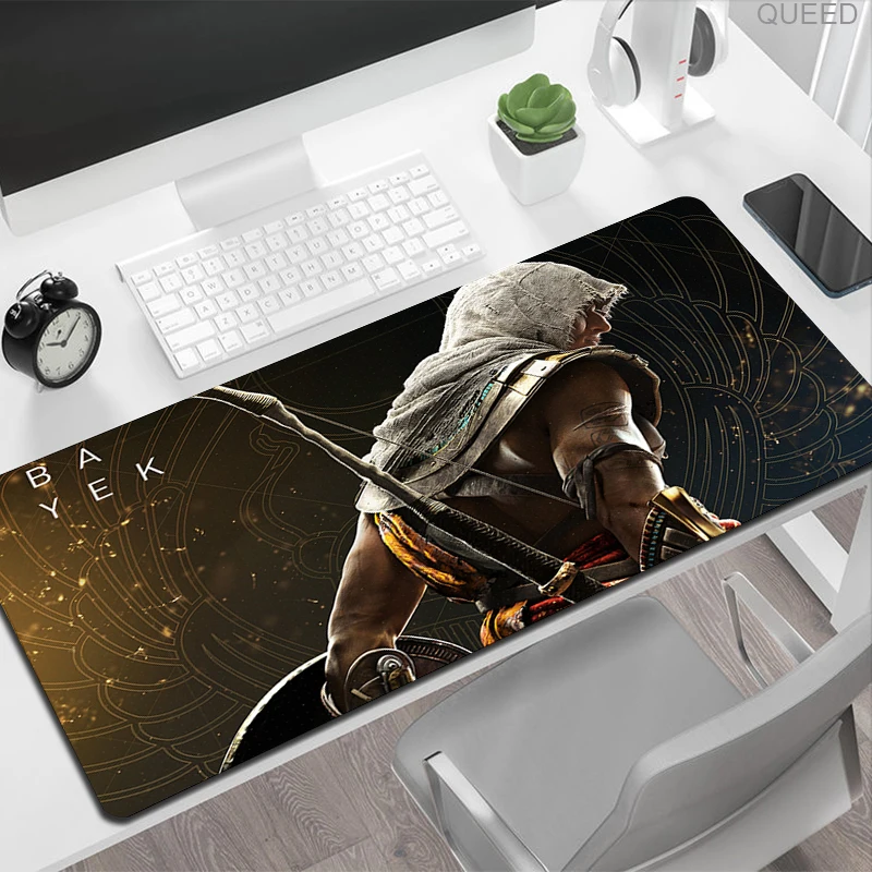 

A-Assassin S Creed Mause Pad Gamer Cabinets Pc Accessories Rubber Mat Deskmat Table Computer Setup Gaming Mousepad XL Mouse Pads