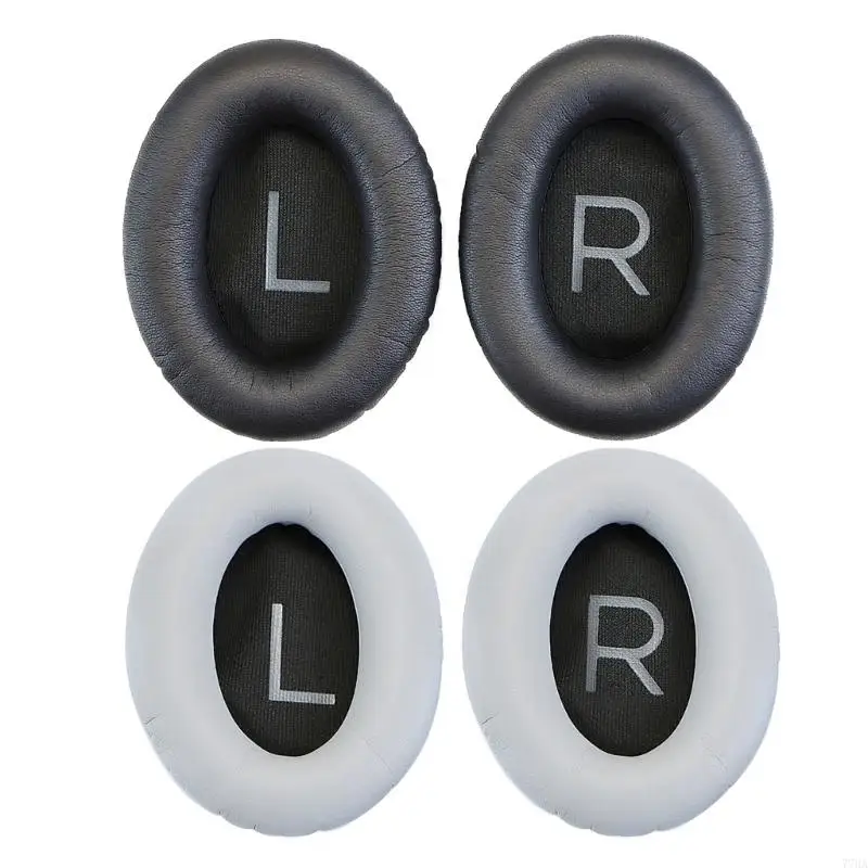 77HA Soft Protein Earpads for QC45 Earphone Memory Foam Earcups Ear Cushion Ear Pads