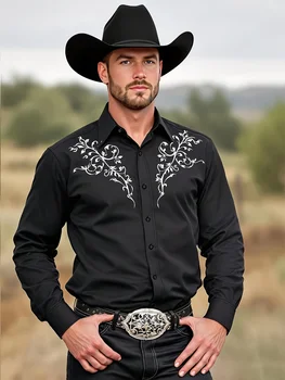 Men’s Tribal Western Shirt 1