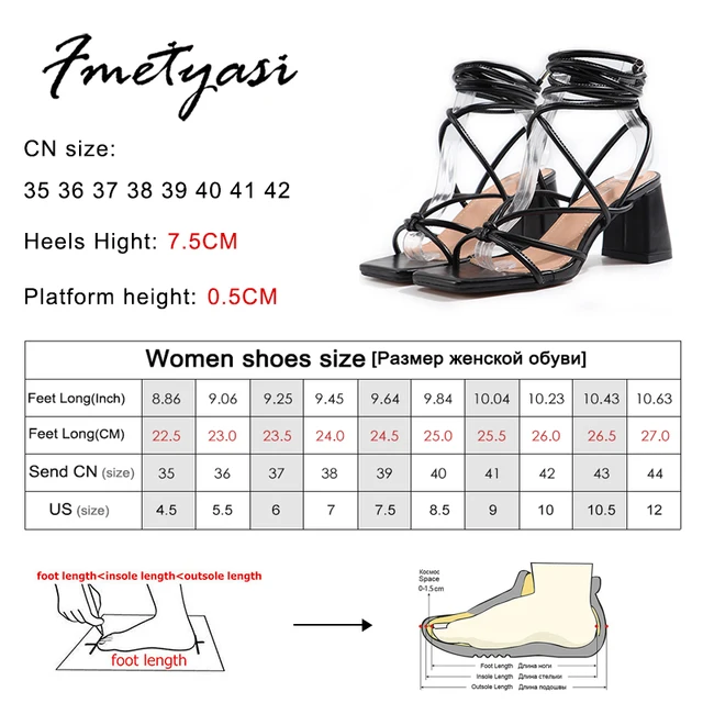 2022 Summer Women Sandals Heels Lace Up Square Toe Block Heels Sexy Blue Black Gladiator Ankle Strap Heels For Women 6