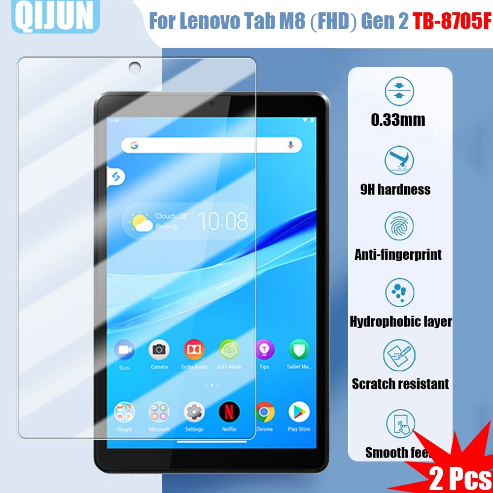 

Закаленное стекло для планшета Lenovo Tab M8 FHD 8,0 дюйма, 2019 дюйма, с защитой от взрывов и царапин