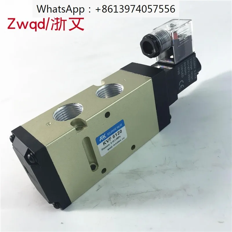 

Solenoid valve ARK KVF6120 AC220V DC24V two-position five-way pneumatic directional valve