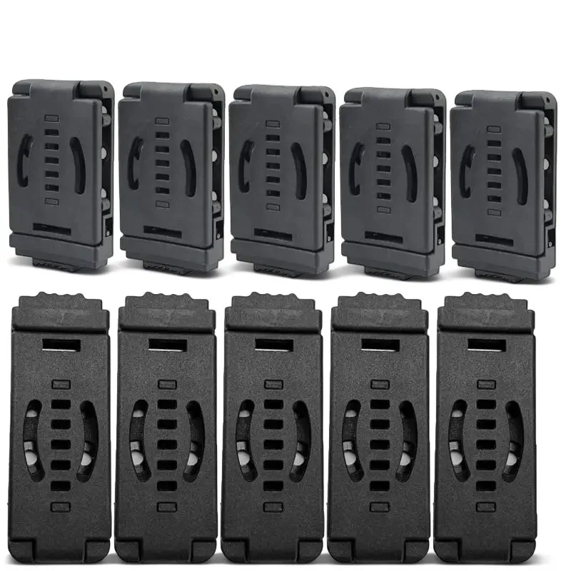 5/10CPS Hunting Kydex Waist Clip Tek Lok Belt Loops Belt Clip For Knife Kydex Sheath/Holster K Sheath Scabbard Gun Holster
