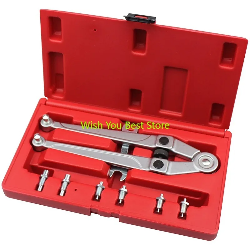 

Universal timing belt backstop hand set automobile pin socket wrench tool auto correction