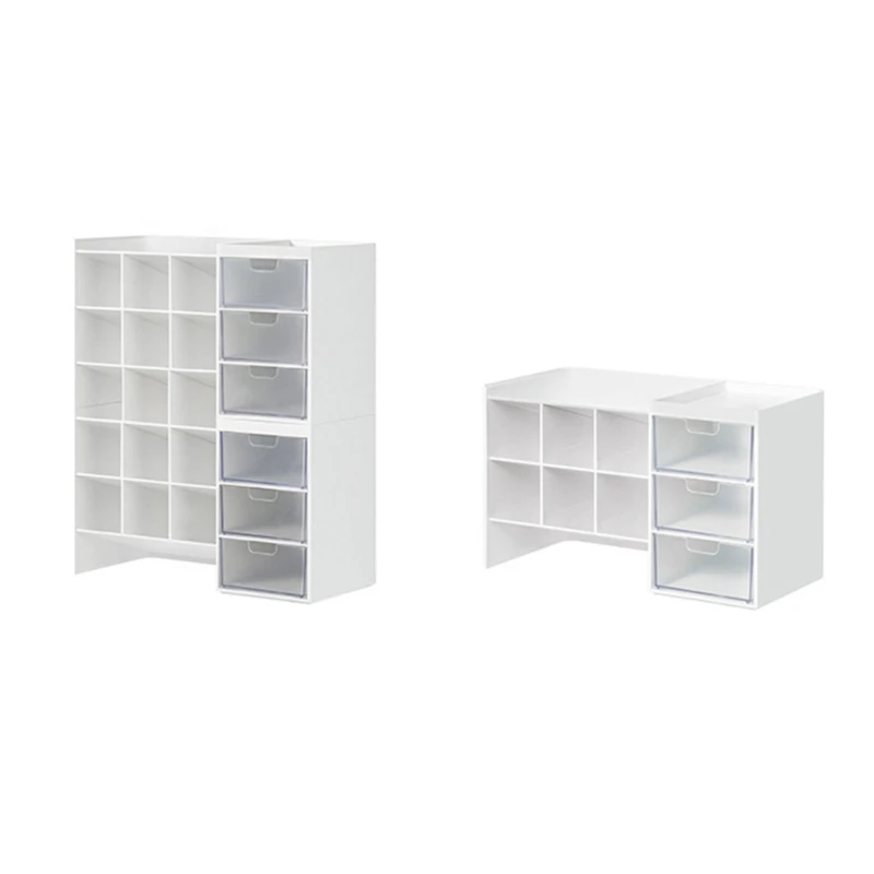 

Держатель для хранения настольных маркеров большой емкости с 3 ящиками