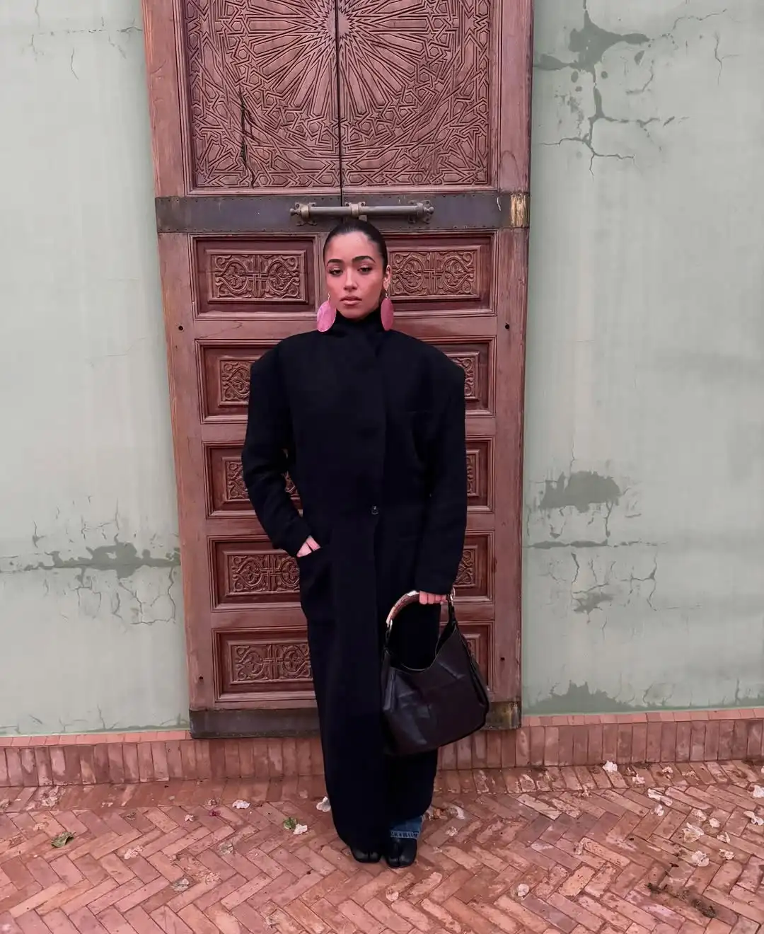 Chic Black Round Neck Napoleon Military Jacket Women Casual Full Sleeve Buttons Cropped Slim Coat 2026 Lady Daily Street Jackets 35 Sc77fd6ad28824ca2af7a360ef8e938c2E