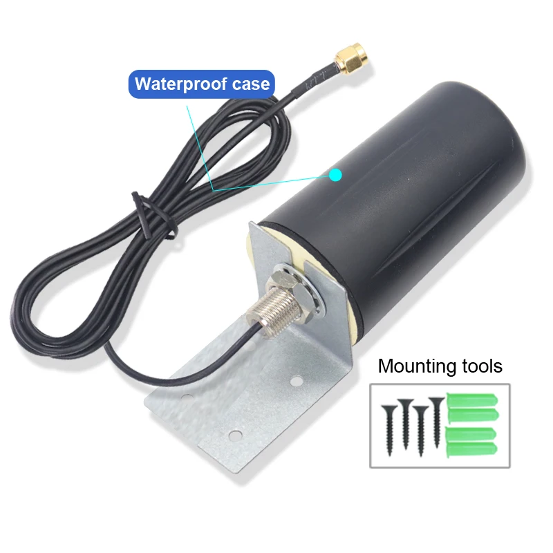 Long Range GPS BD High Gain 28dbi Omni Cabinet Antenna 1575.42Mhz 1561Mhz Outdoor Waterproof Aerial For Signal Boost SMA