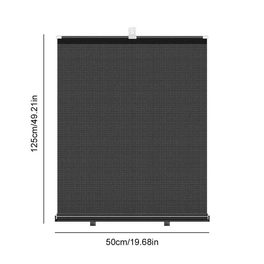 Universal Roller Blinds Nail-free Blackout Curtain Easy To Install Window Sun-shading Curtains for Car Bedroom Kitchen Office