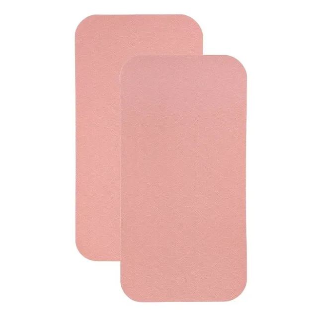 2Pcs Yoga Mat Home Fitness Plate Support Exercise Mat Tpe Thickening Sports Anti-slip Knee Kneeling Mat 6