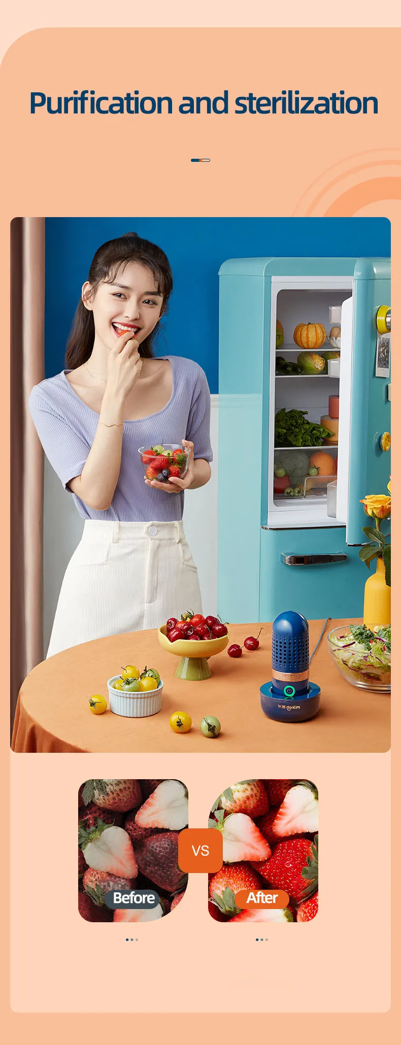 Capsule Shape Fruit Vegetable Washing Machine Protable Wireless Fruit Food Purifier Household Pesticide Disinfection Machin Capsule Shape Fruit Vegetable Washing Machine Protable Wireless Fruit Food Purifier Household Pesticide Disinfection Machin