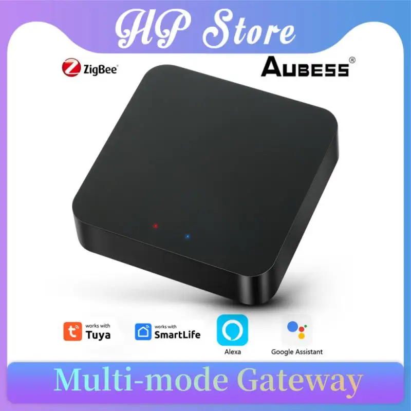 

Tuya Zigbee Multi-mode Gateway Hub Remote Control Zigbee Devices Via Smart Life APP Works with Alexa Google Smart Home Assistant