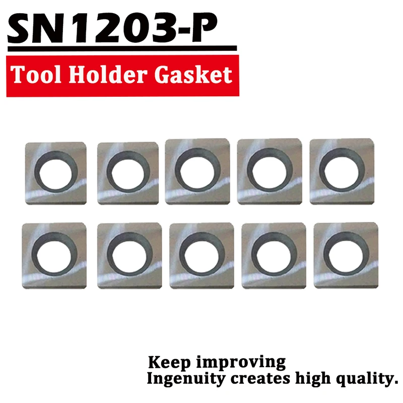 

Sn1203-p Knife pad Carbide insert Gasket CNC Lathe Accessories Tool Carbide Shim Seat