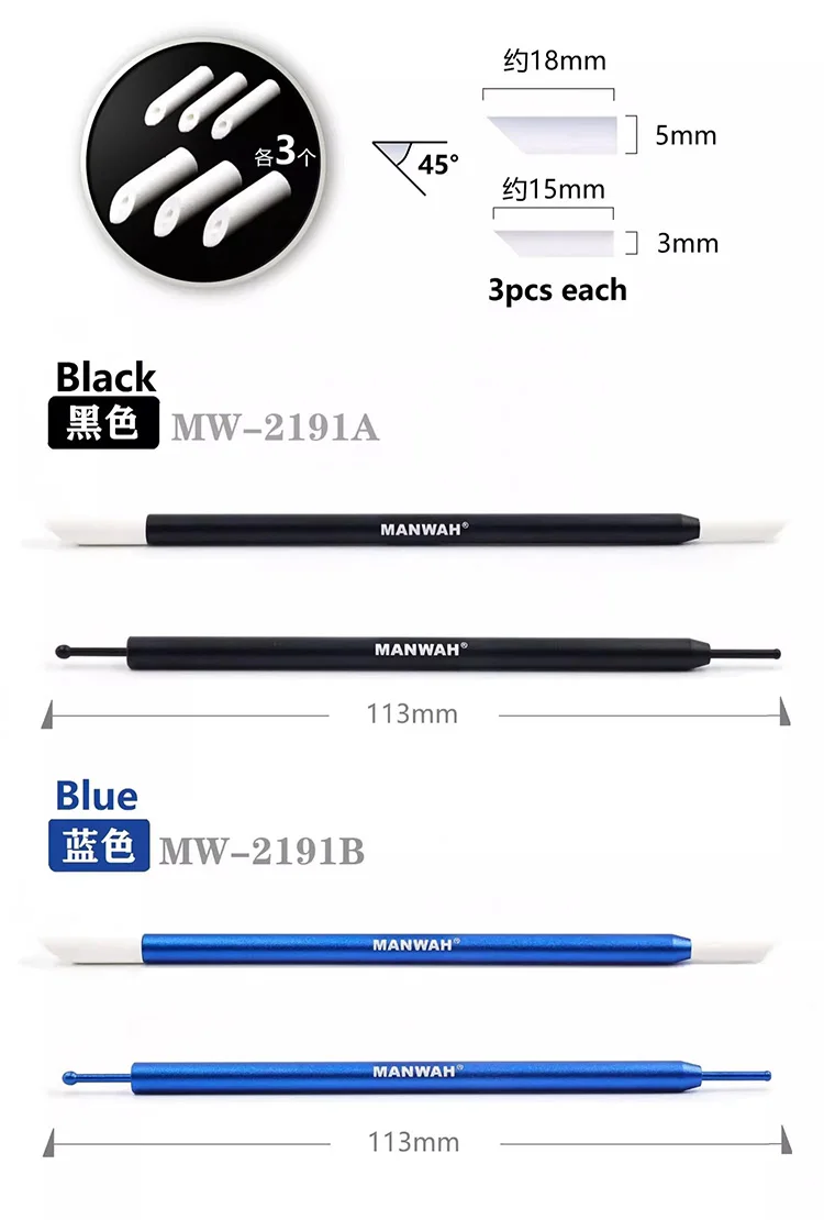 Metal Stainless Wipe Stick in Use