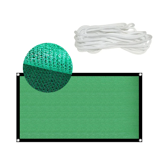 Titkosított Árnyékolás Nettó Napsütéses Vitorla Napháda Uv Protection Napellenző Kültéri Kerti Udvar Rovarálló Árnyékhálóhoz - Image 5