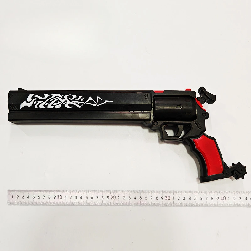 44cm Zenless Zone Zero Billy the Kid Weapon Anime Game Periphery PU Prop Suit Cosplay Soft Rubber Model Ornament Collection Toys 3