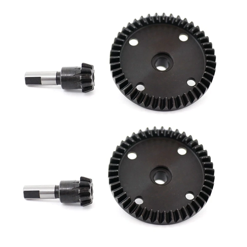 

2 Set Metal Main Diff Gear And Input Gear 10T For Arrma 1/7 Fireteam Mojave 1/8 Kraton Notorious Outcast 6S Upgrade Parts