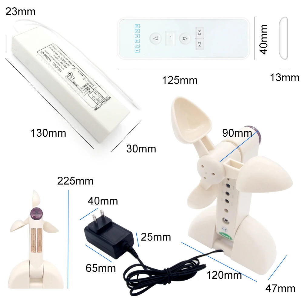 Rf Switch Smart Home Assistent Draadloze Wind Licht Regensensor 433Mhz Universele Afstandsbediening Voor Luifel Sluiter Werk Aok Motor