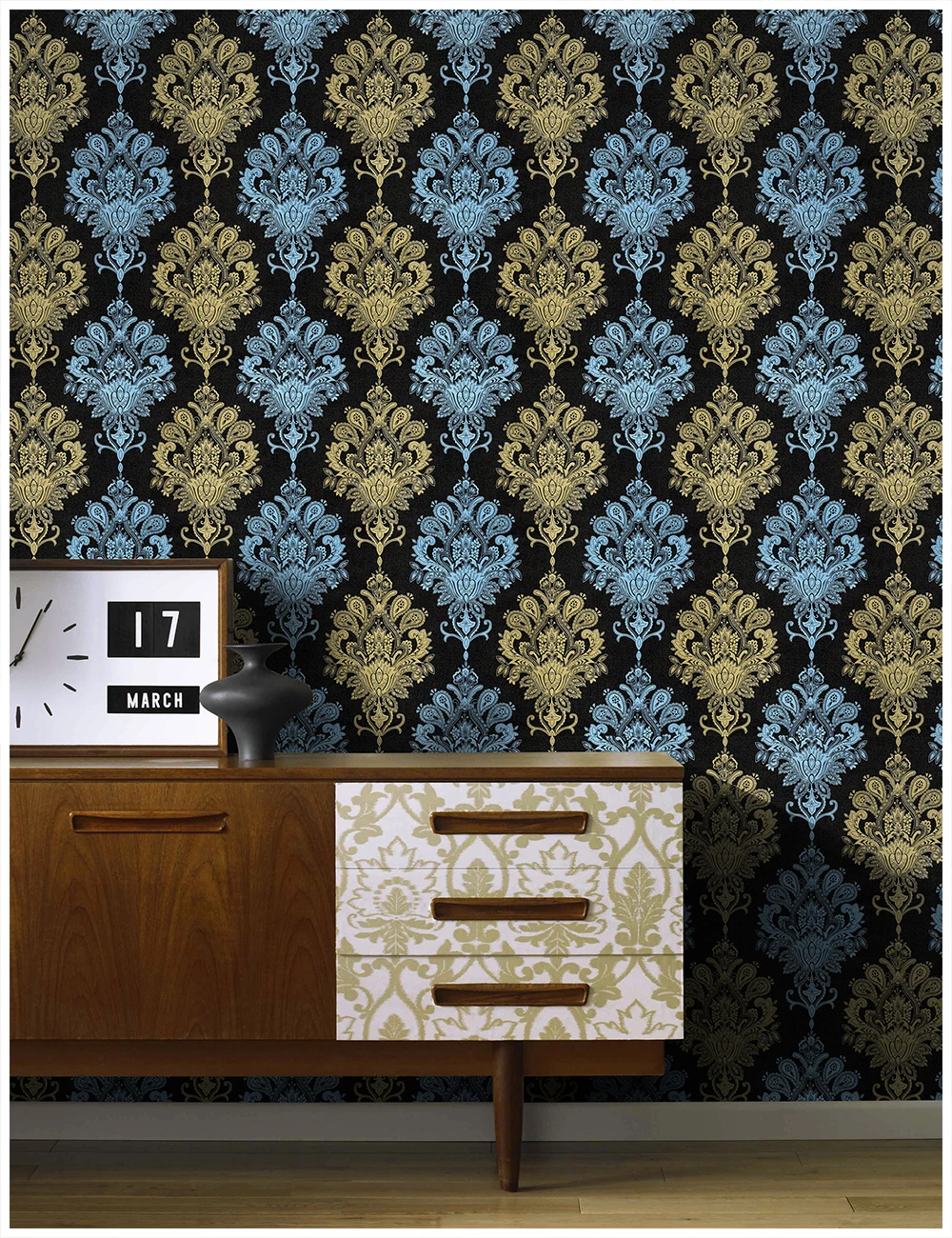 Vinyl Wallpaper Bathroom Toilet Background Waterproof Film Self