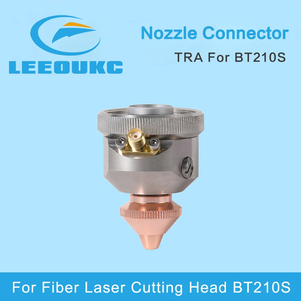 

LEEOUKC Nozzle Connector TRA Used For Raytools BT210S Stainless Steel Laser Cutting Head Ceramic Sensor Part