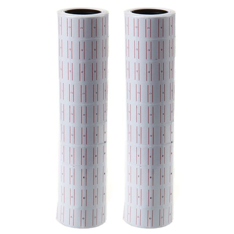 New 20 Rolls Label Paper For MX-5500 Price Gun Labeller |