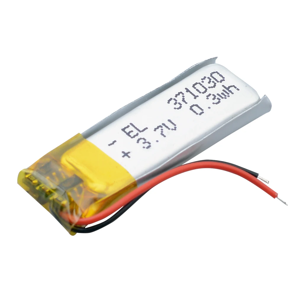 3.7V 0.3wh Li-Polymer Battery For Plantronics explorer 55 bluetooth headset Bracelet Wrist toys Remote controller 401030 371030 Rechargeable Lithium Batteries
