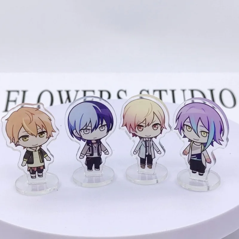 Colorful Stage Desk Decor: Kamishiro Rui & Tenma Tsukasa Acrylic Ornaments
