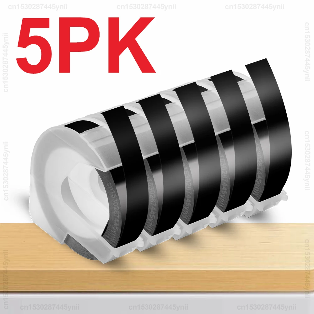 5PK Black Tape
