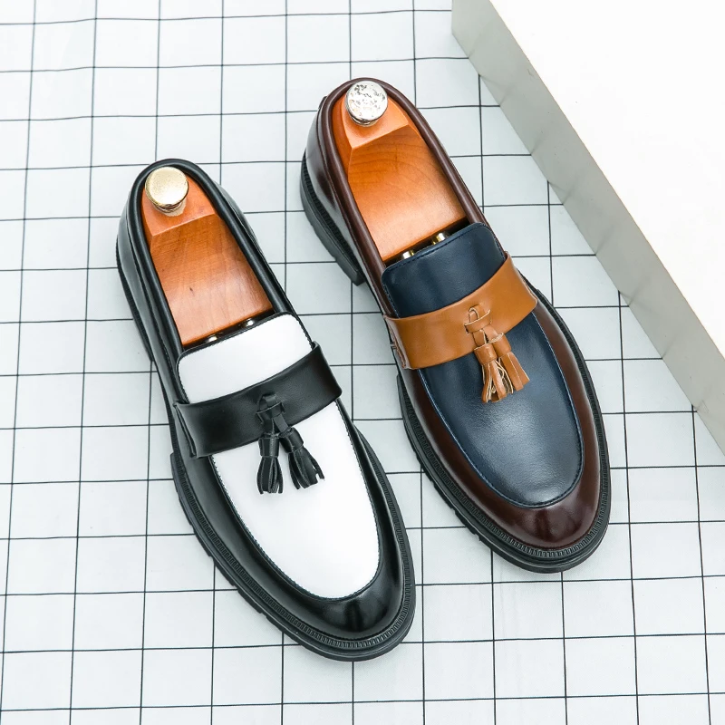 Leather Shoes For Man Genuine Leather Big Size High Quality Designer Formal Shoes Casual Fashion Business Oxford